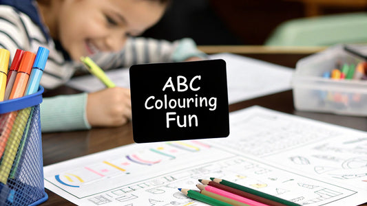 Fun Alphabet Colouring Pages for Creative Kids