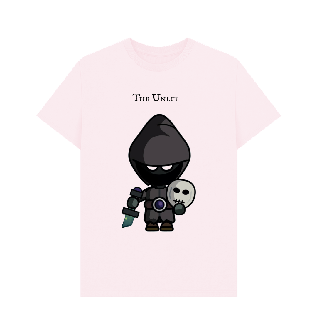 Pink Printed T-shirt Front