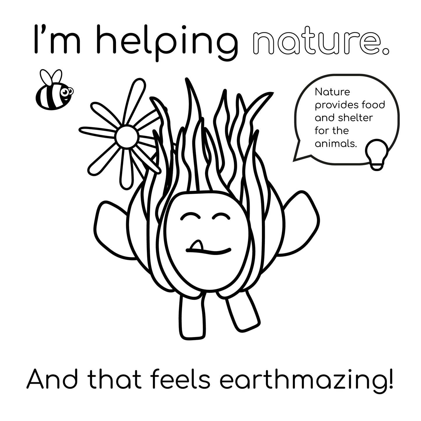 That Feels Earthmazing Children's Emotions Colouring Book