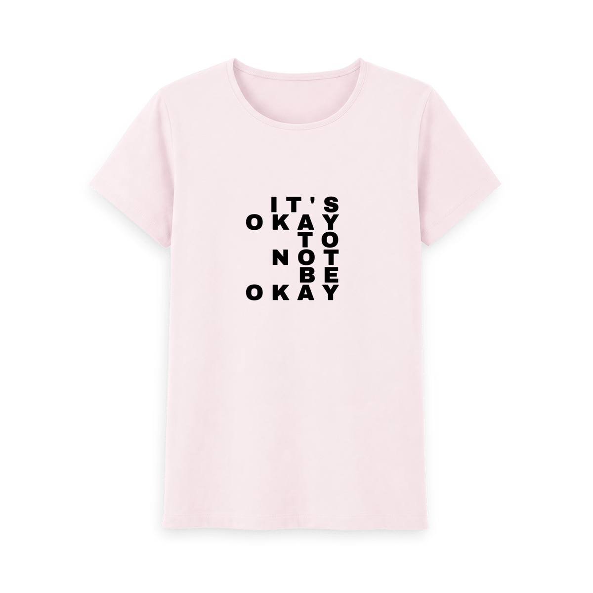 Pink Printed T-shirt Front