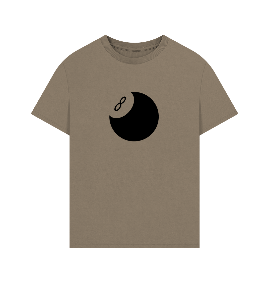 Willow Organic Cotton Oversized 8 Ball Men's T-Shirt