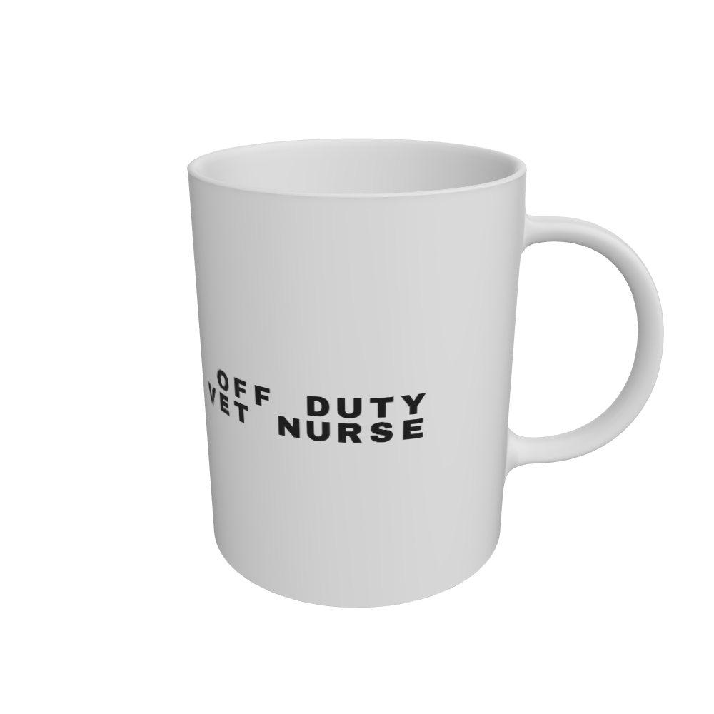 White Mug Front