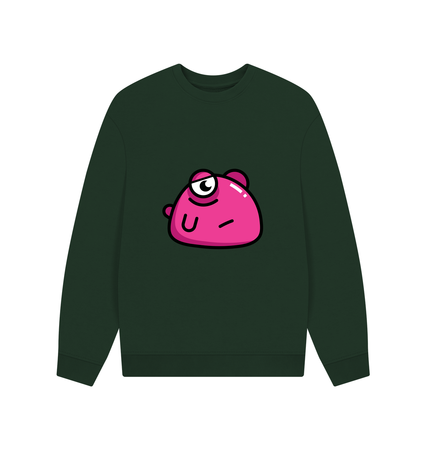 Evergreen Printed Sweater Front