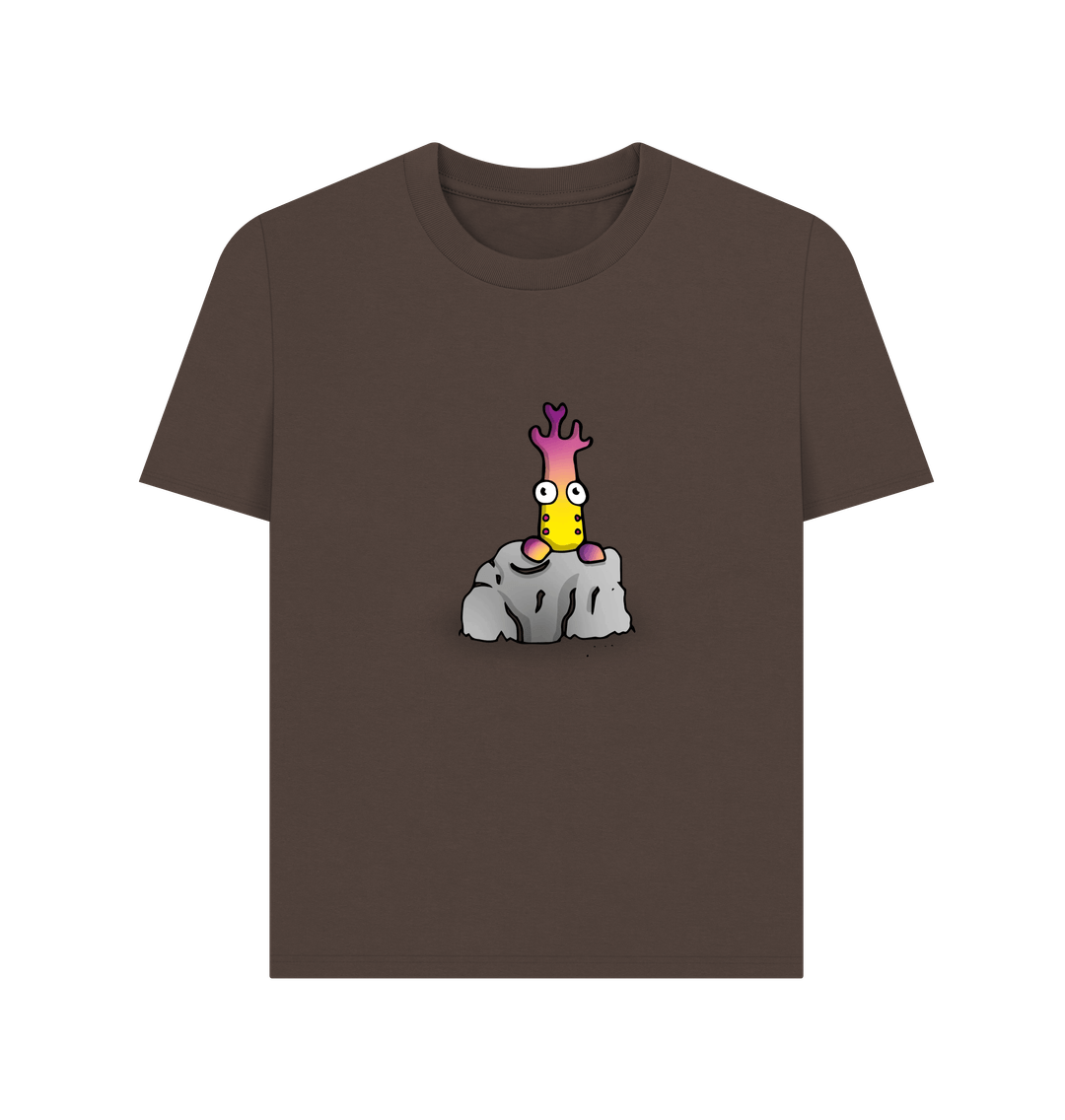 Chocolate That's Shy Mental Health Tee Women's Organic Cotton