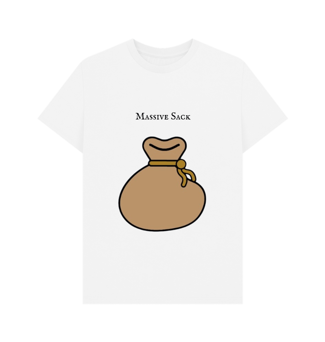 White Printed T-shirt Front
