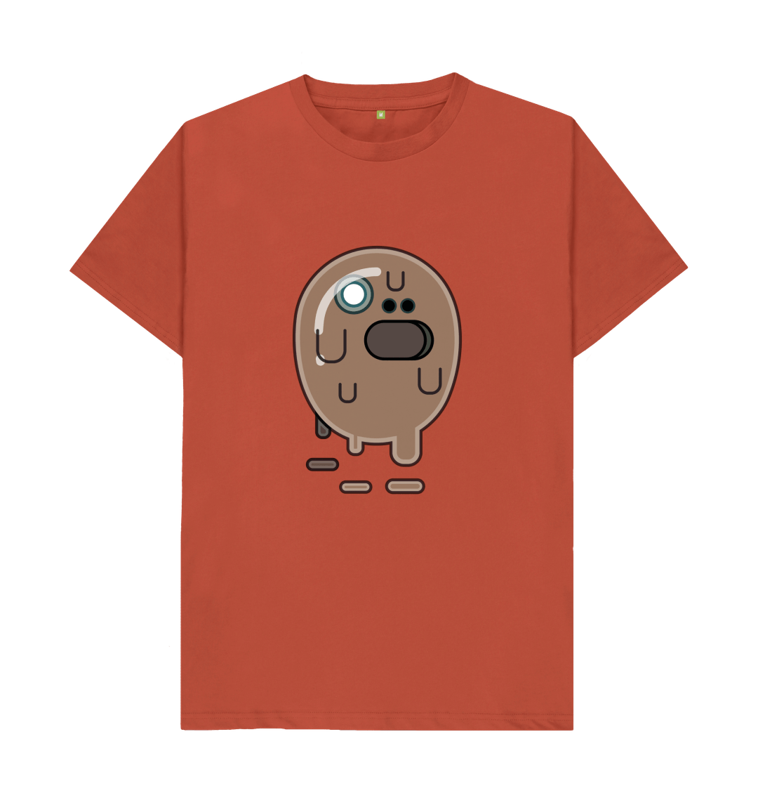 Rust Organic Cotton Water Spirit Men's T-Shirt