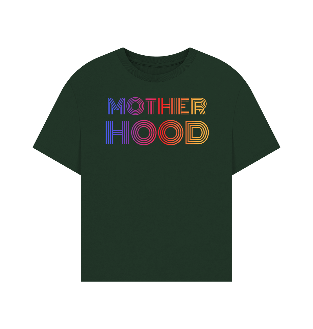 Evergreen Mum's Motherhood Organic Cotton Women's T-Shirt Oversized