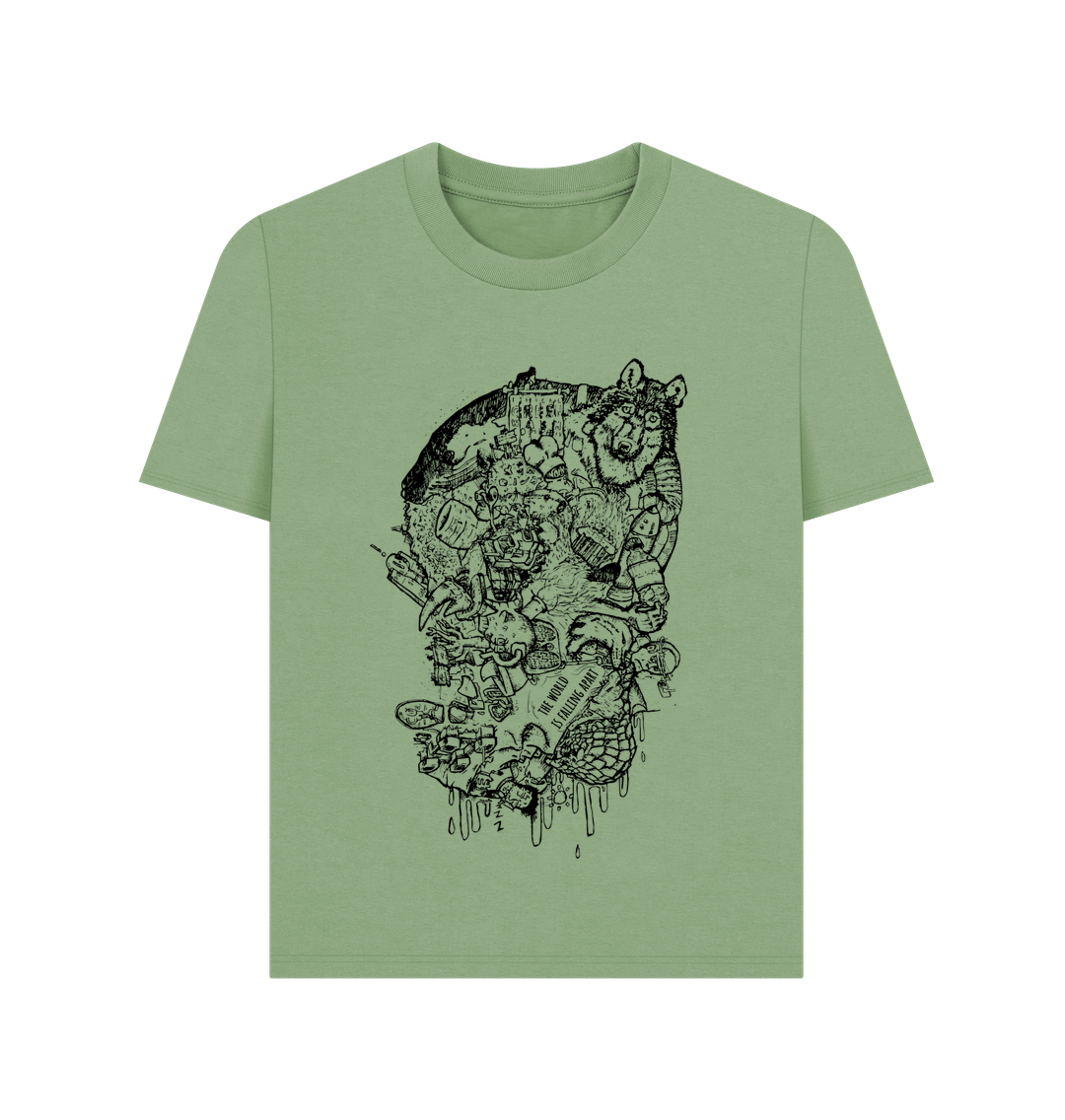 Sage Environmental Awareness T-Shirt Woman's