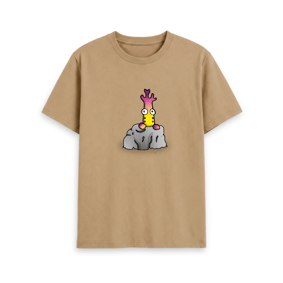 Sand Printed T-shirt Front