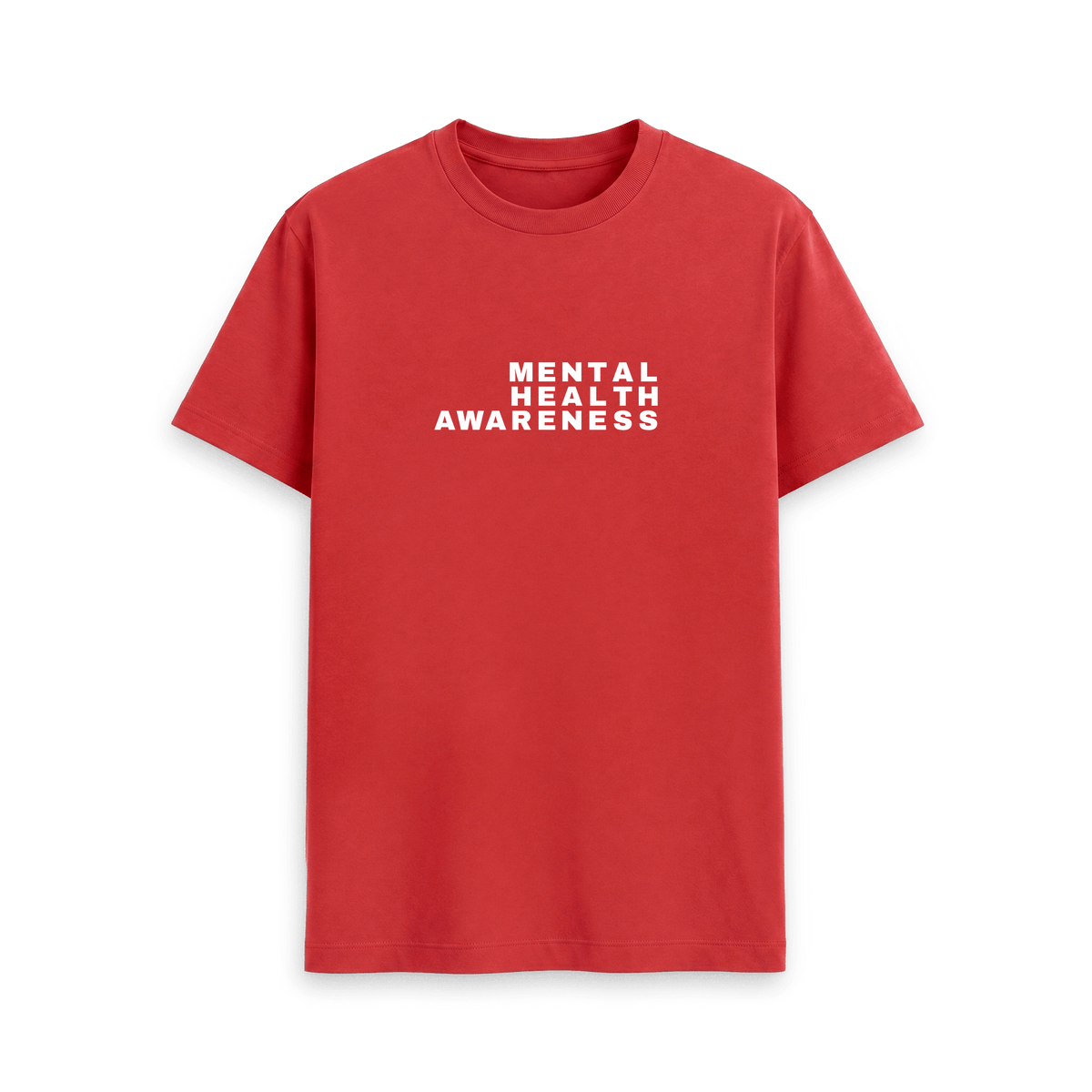 Red Printed T-shirt Front