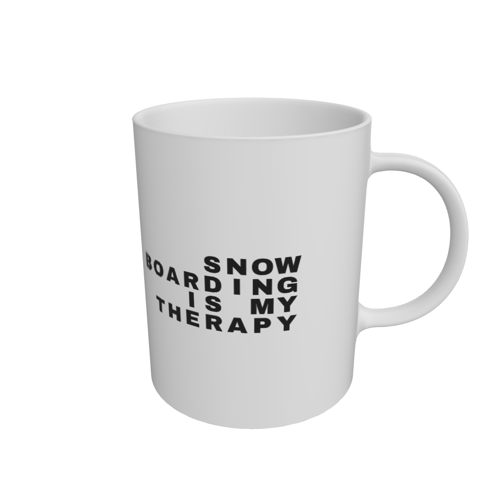 White Mug Front