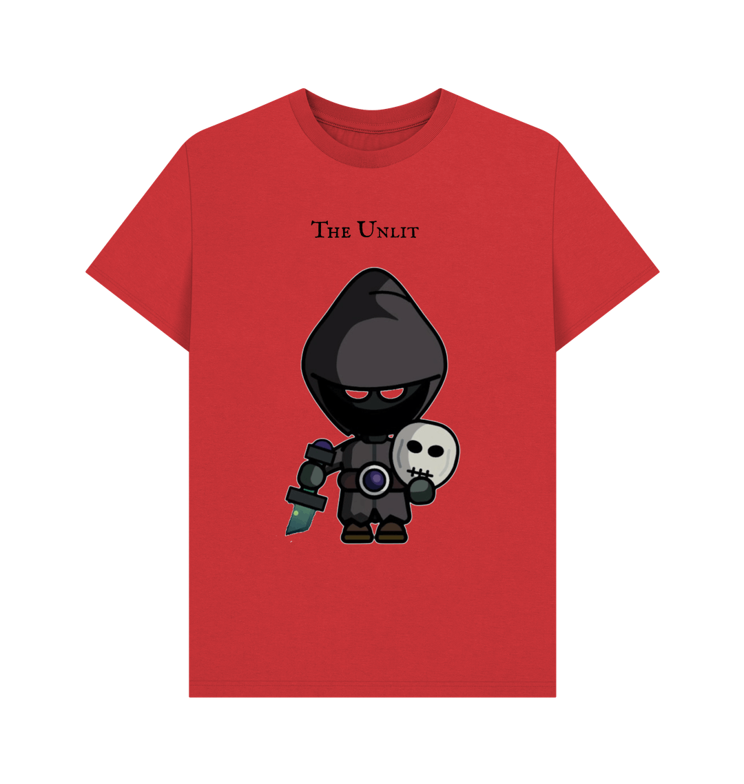 Red Printed T-shirt Front