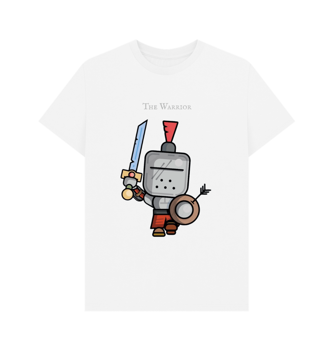 White Printed T-shirt Front
