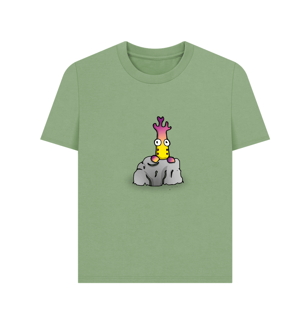 Sage That's Shy Mental Health Tee Women's Organic Cotton