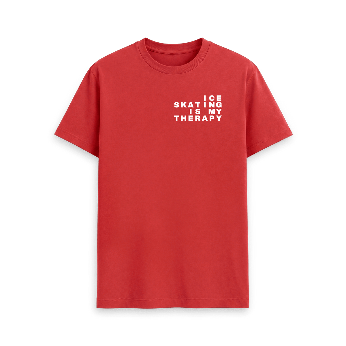 Red Printed T-shirt Front