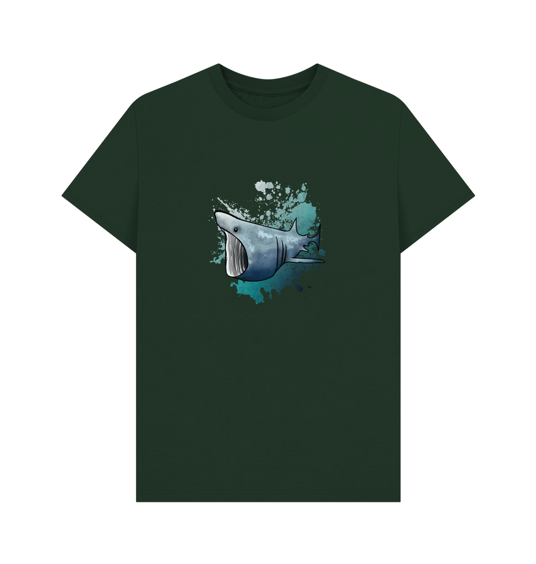 Evergreen Basking Shark Men's Organic Cotton T-Shirt