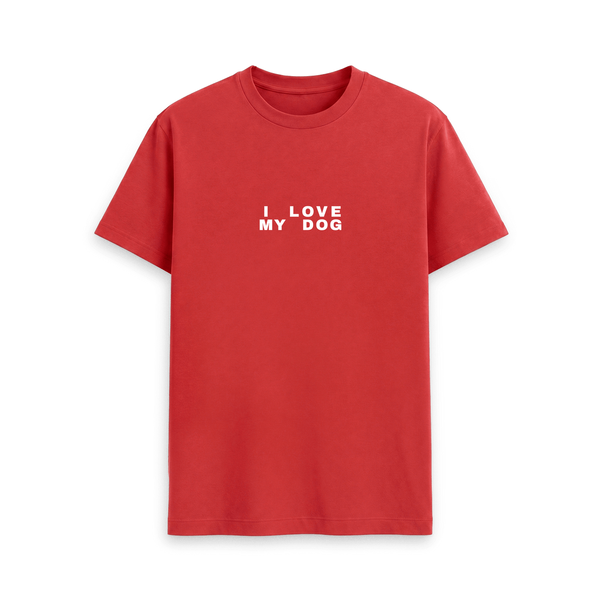 Red Printed T-shirt Front
