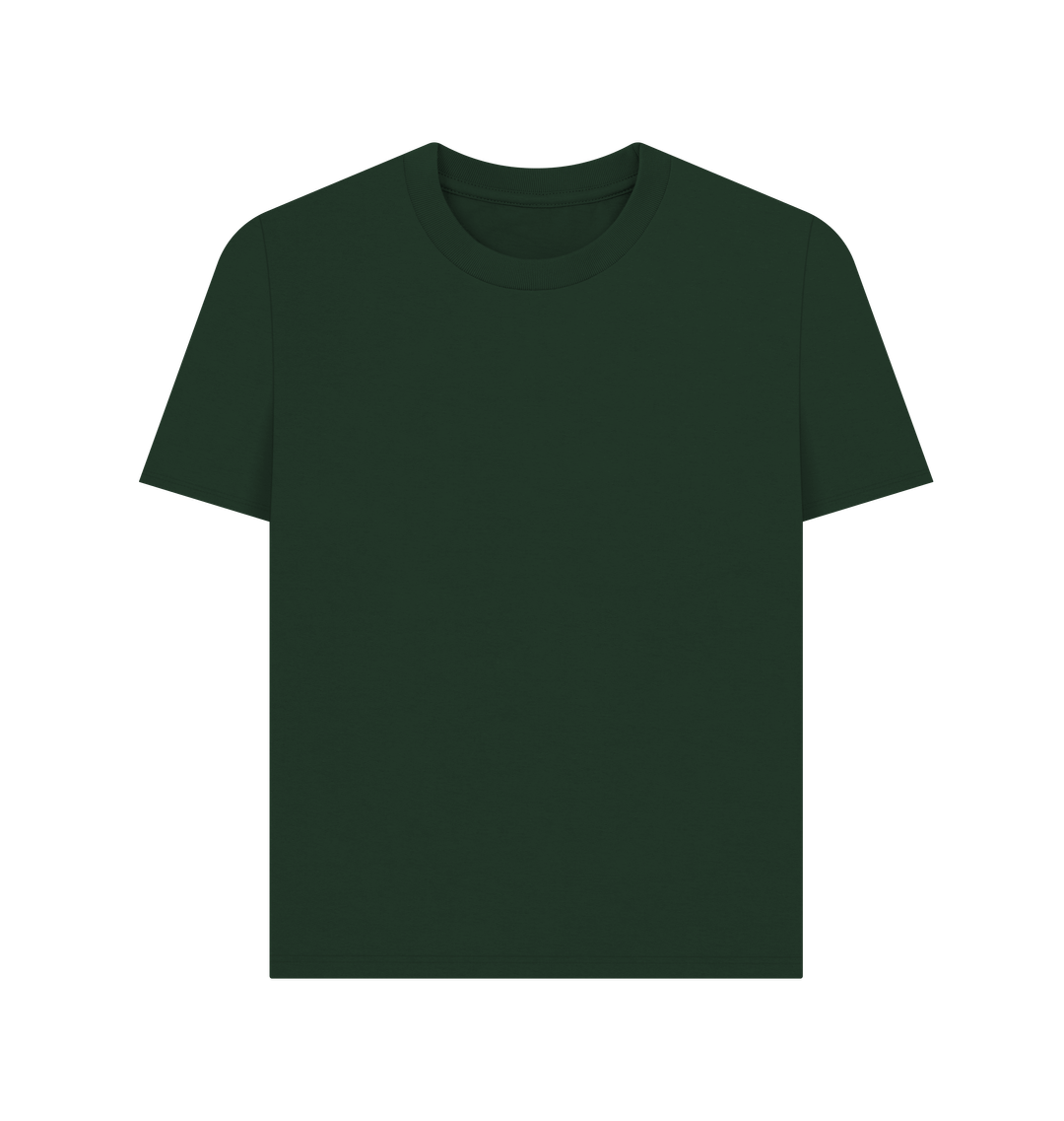 Evergreen Plain Organic Cotton Women's T-Shirt