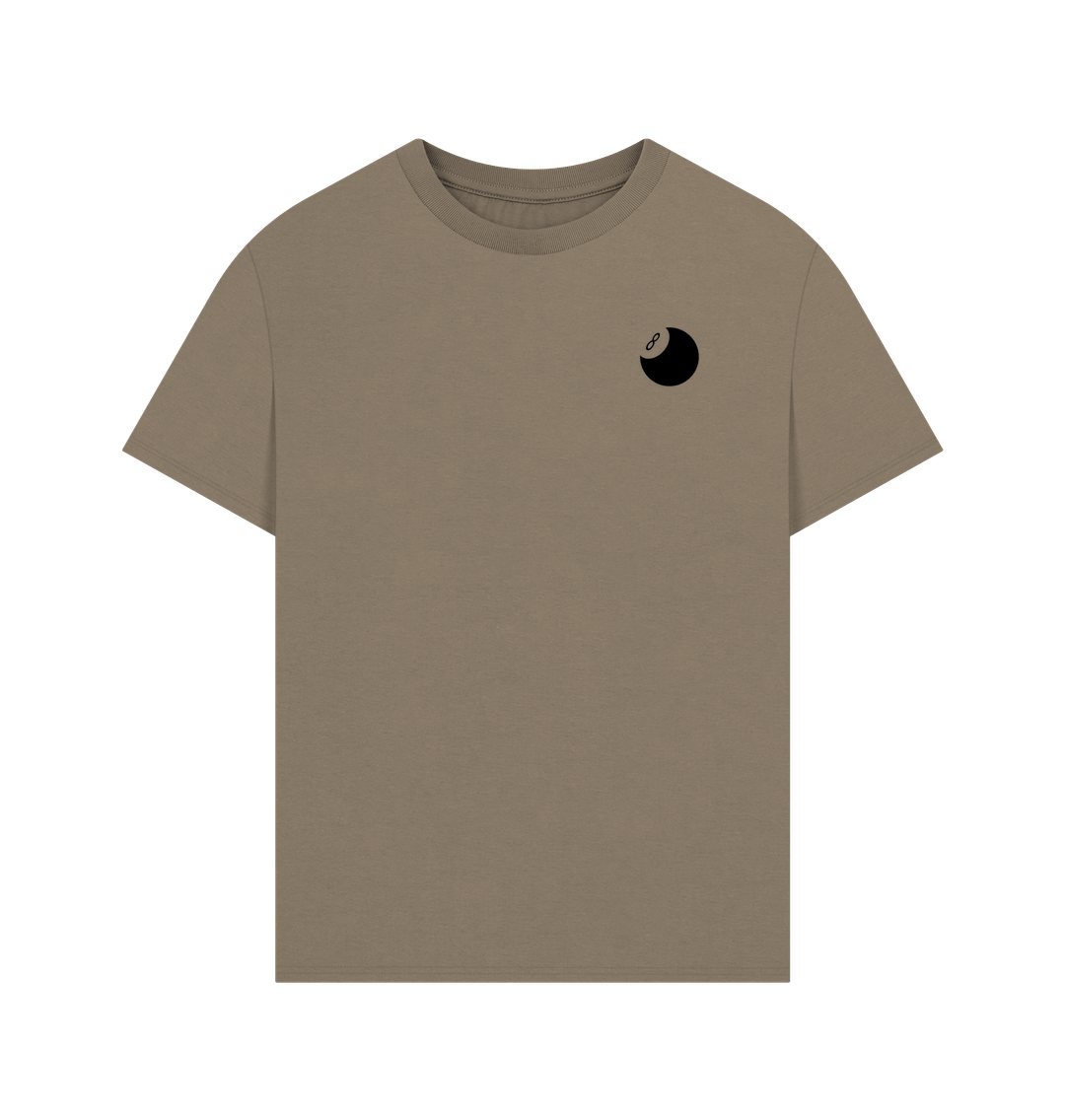 Willow Organic Cotton Oversized 8 Ball Men's T-Shirt