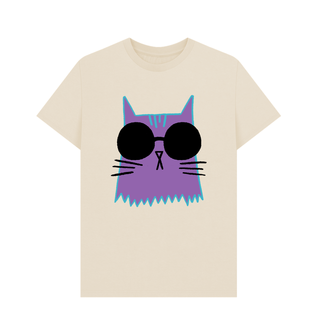 Oat Organic Cotton Cat Cool T-Shirt for Men