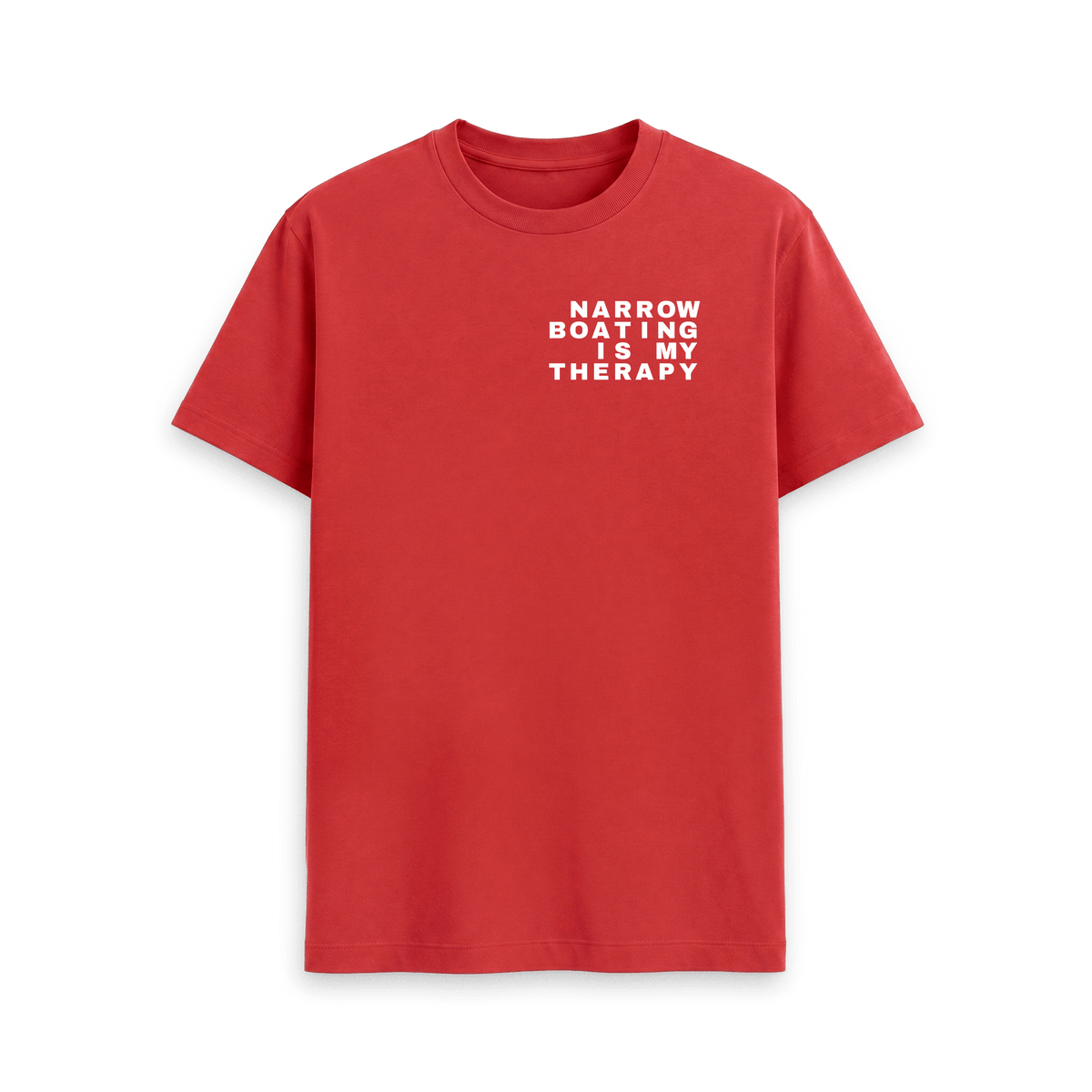 Red Printed T-shirt Front