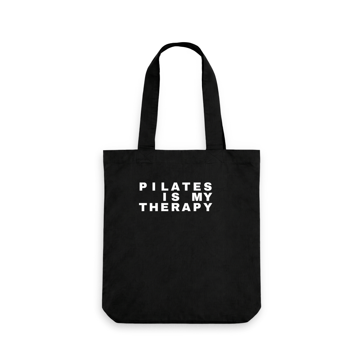 Black Printed Bag Front