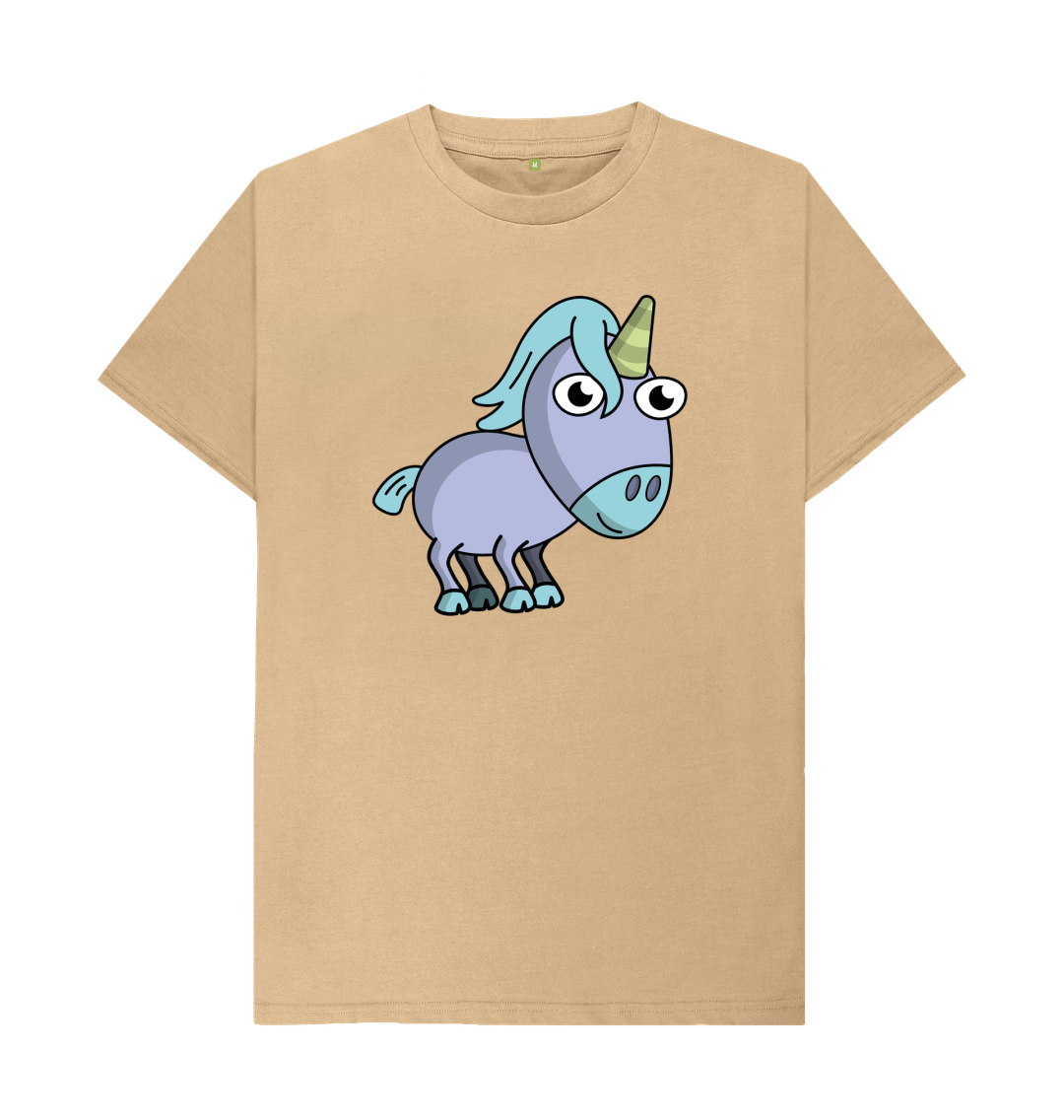 Sand Unicorn Organic Cotton Men's T-shirt