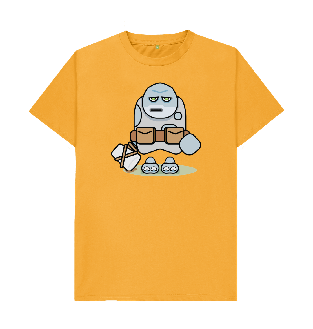 Mustard Organic Cotton Troll Orc Men's T-Shirt