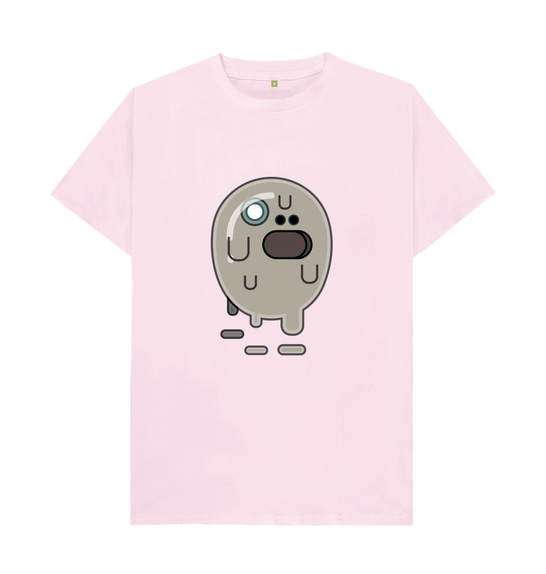Pink Organic Cotton Water Spirit Men's T-Shirt