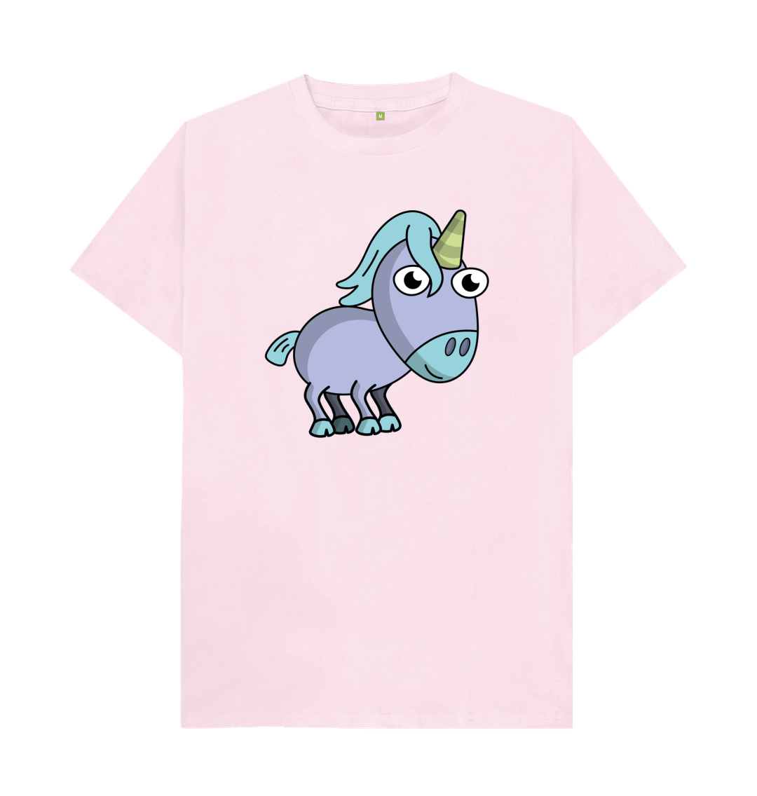 Pink Unicorn Organic Cotton Men's T-shirt