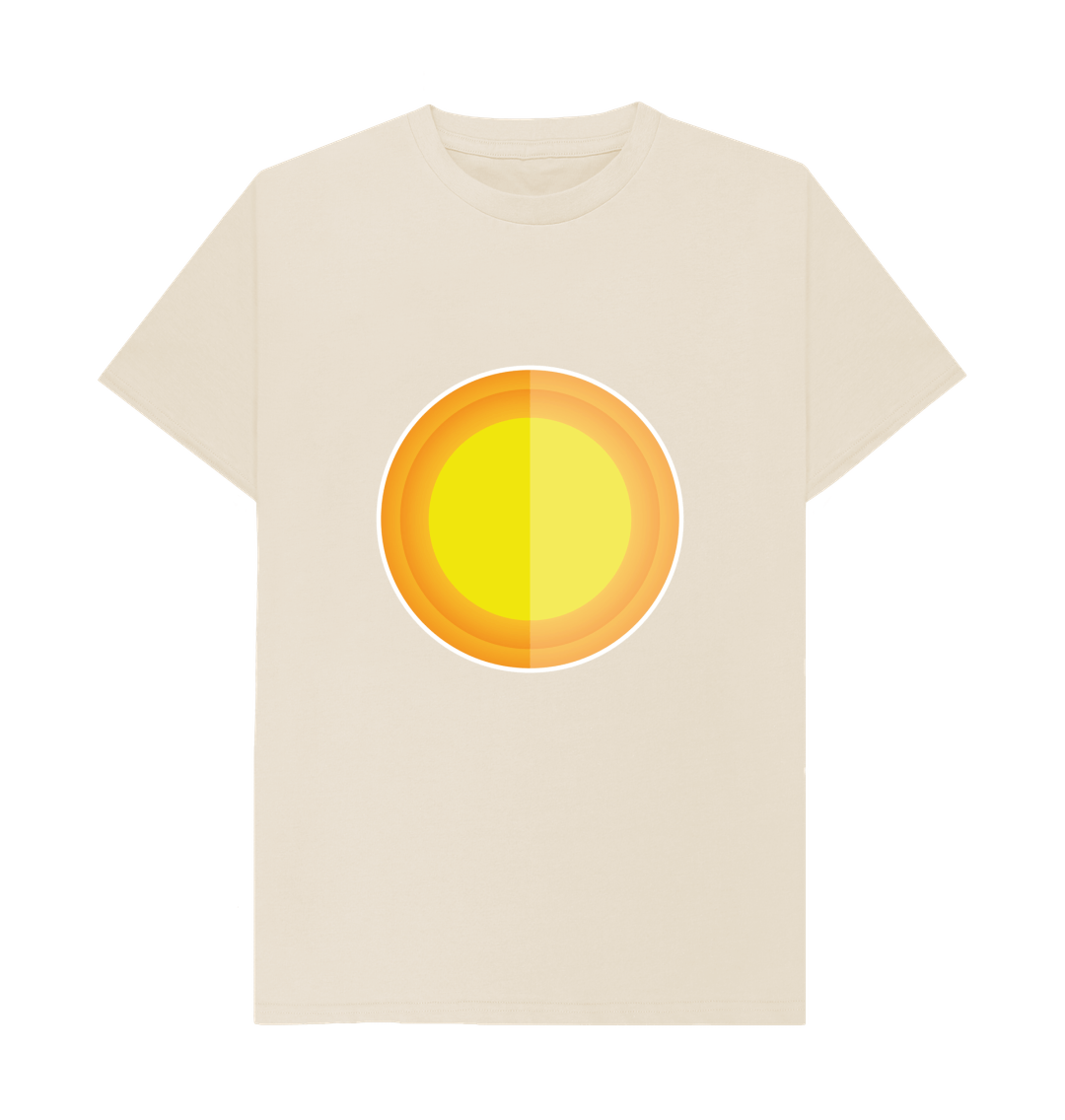 Oat Organic Cotton Men's Mental Health T-Shirt Sun