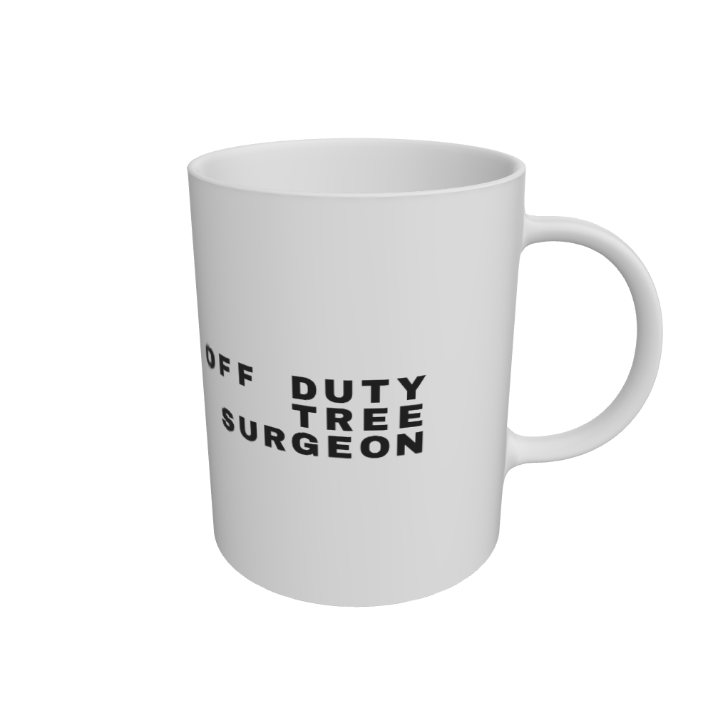 White Mug Front