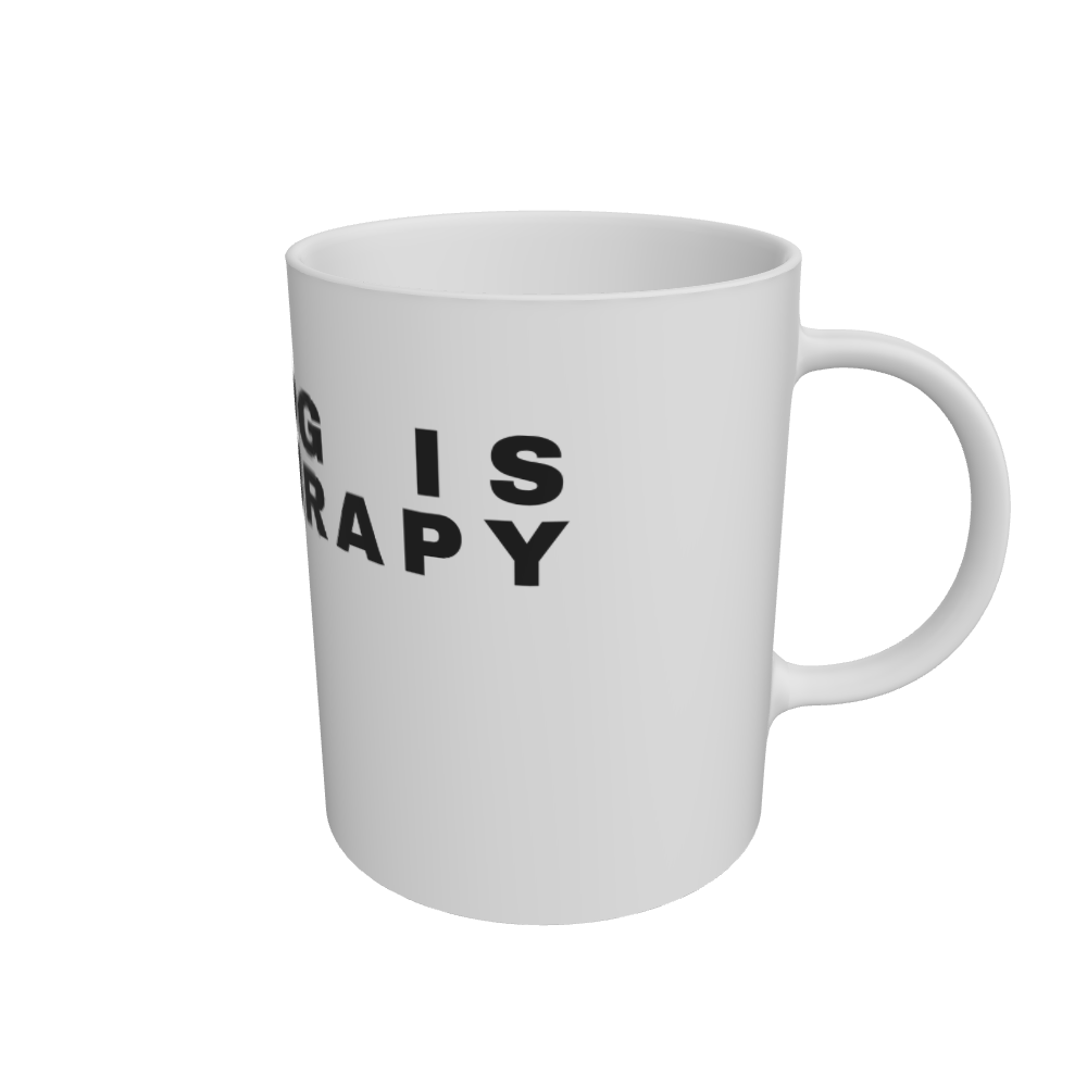 White Mug Front