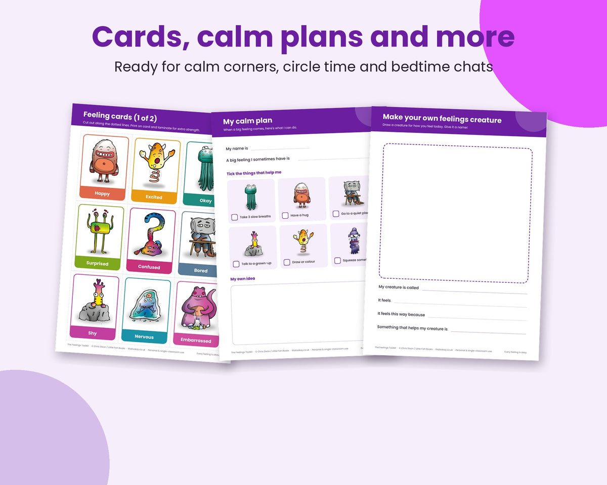 The Feelings Toolkit (Printable PDF Download)