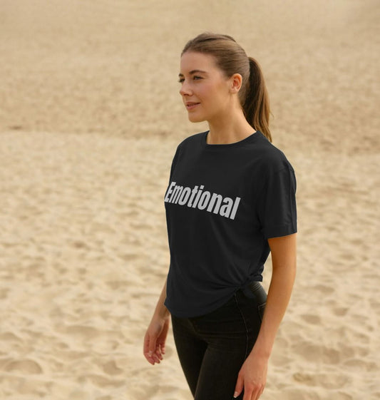 Organic Cotton Woman's Emotional T-Shirt