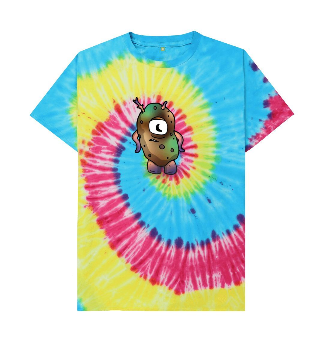 Tie Dye I'm Jealous That's Okay Men's Mental Health Emotion T-Shirt Organic Cotton No Text