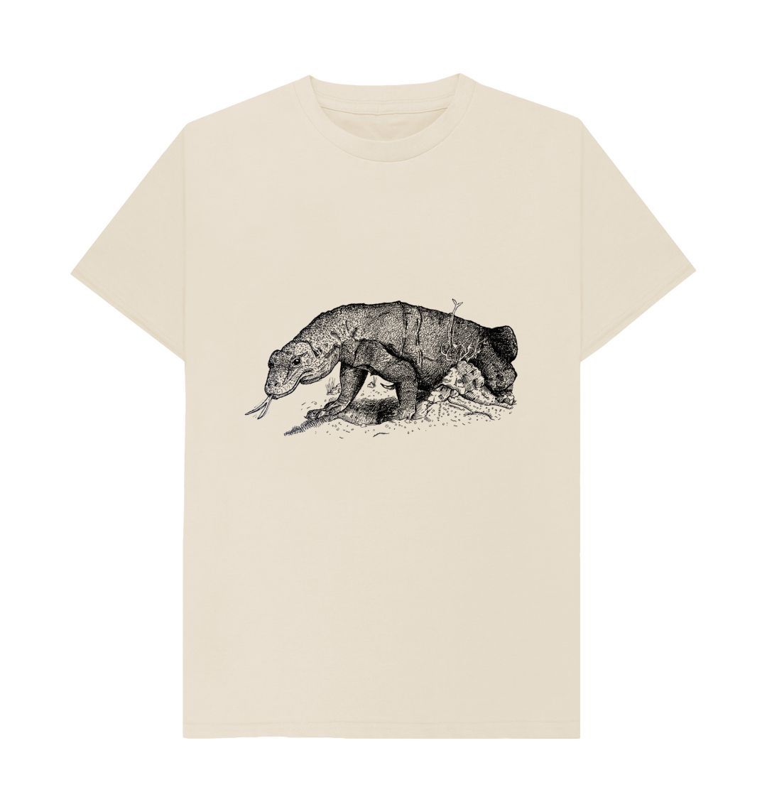 Oat Komodo Dragon Organic T-Shirt Men's