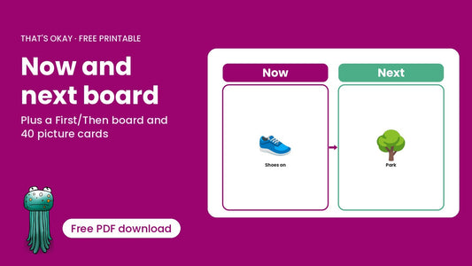 Now and Next Board: How to Use One (Free Printable)