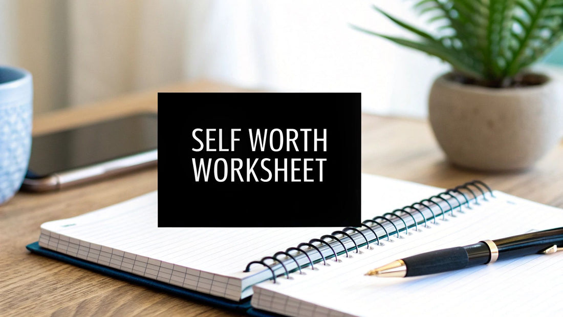 Your Guide to a Powerful Self Worth Worksheet