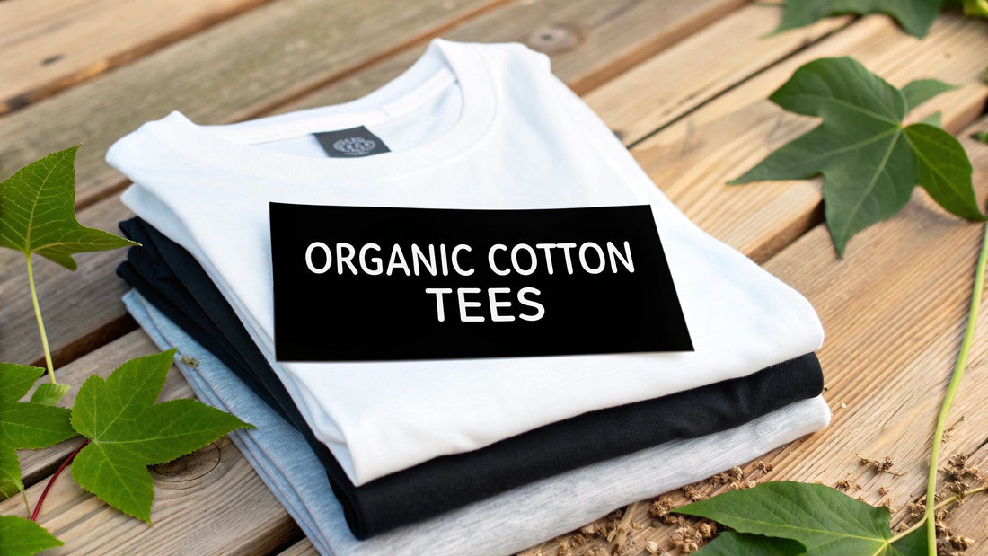 Organic cotton tee shirts: Why they matter for you and the planet