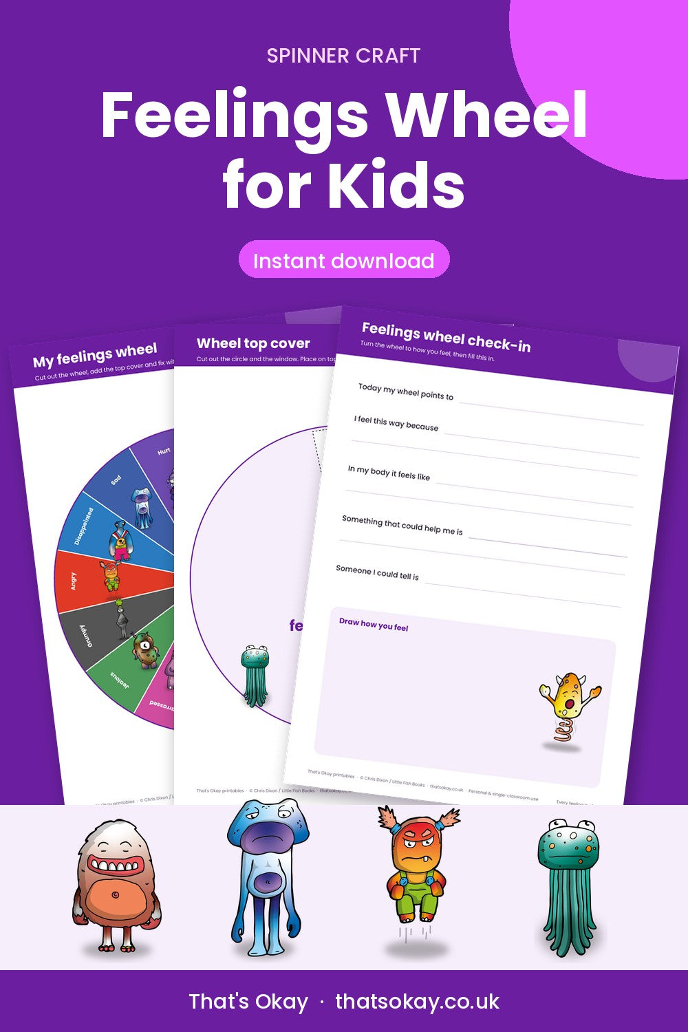 Feelings Wheel for Kids: How to Use One at Home and in the Classroom