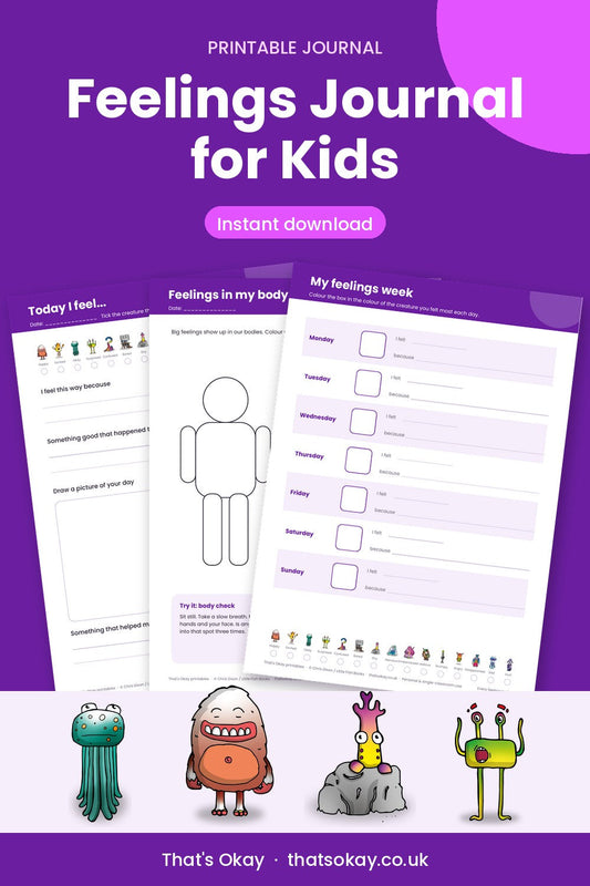 30 Feelings Journal Prompts for Kids (Ages 3 to 8)