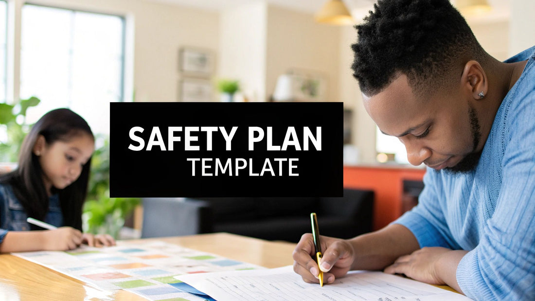 A Parent's Guide to Creating a Mental Health Safety Plan Template