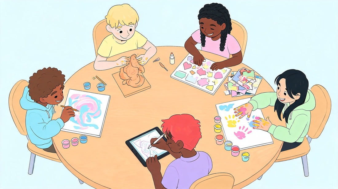 8 Therapeutic Art Activities for Youth