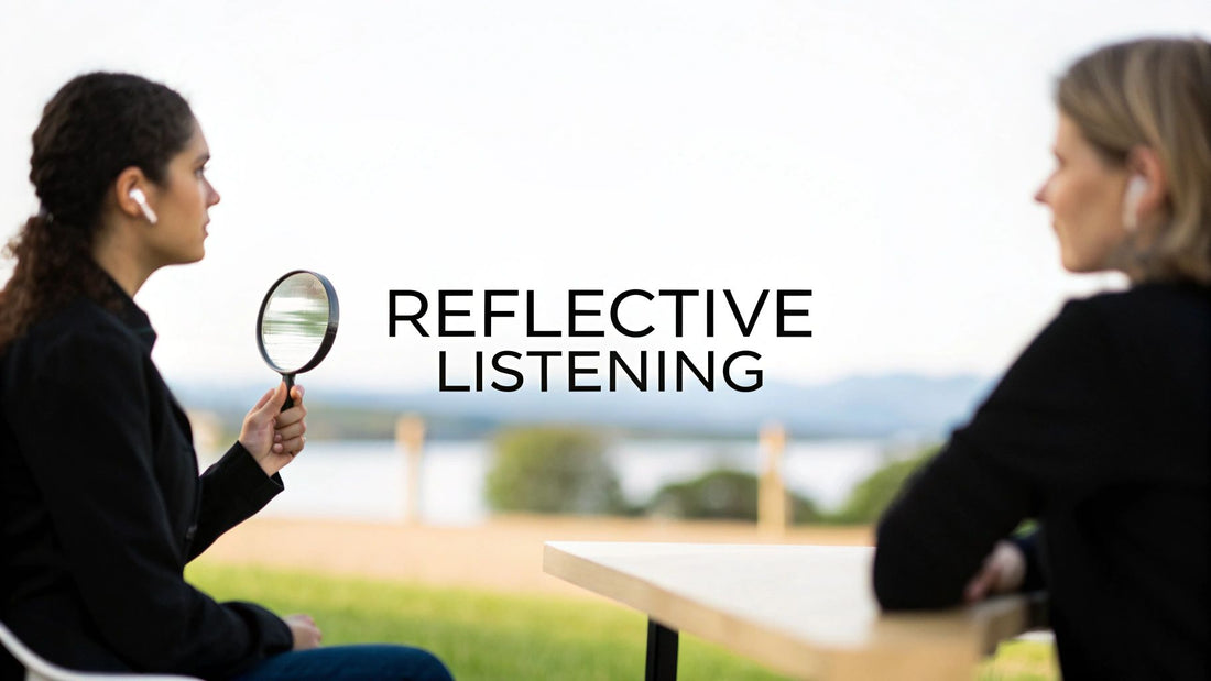 What is reflective listening? A Practical Guide to Better Communication
