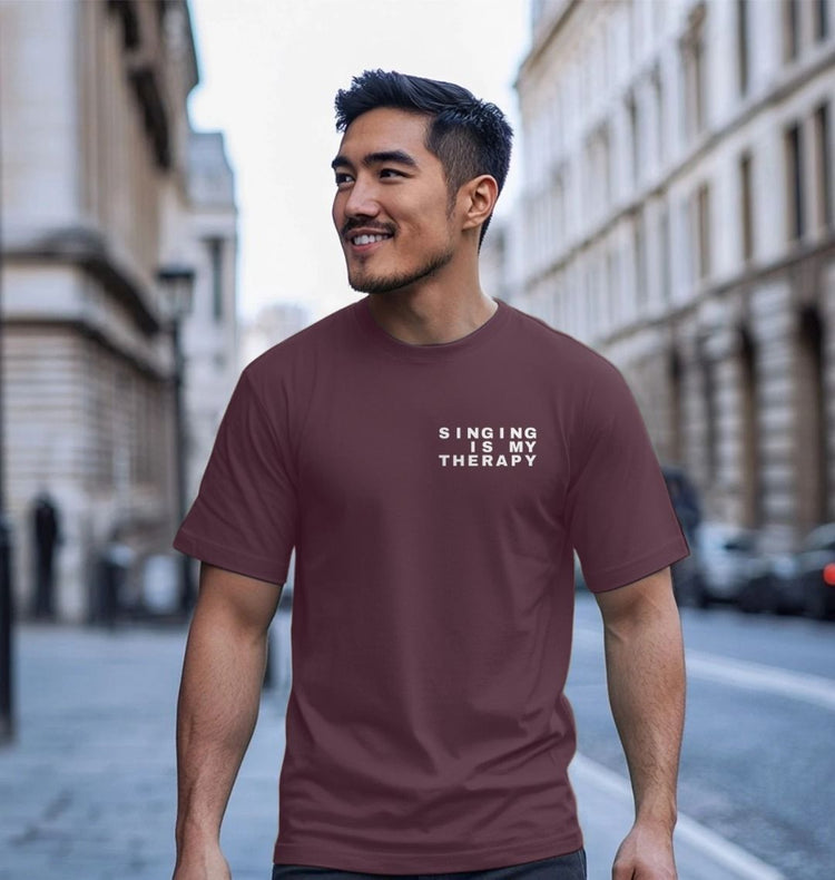 Singing Is My Therapy t-shirt