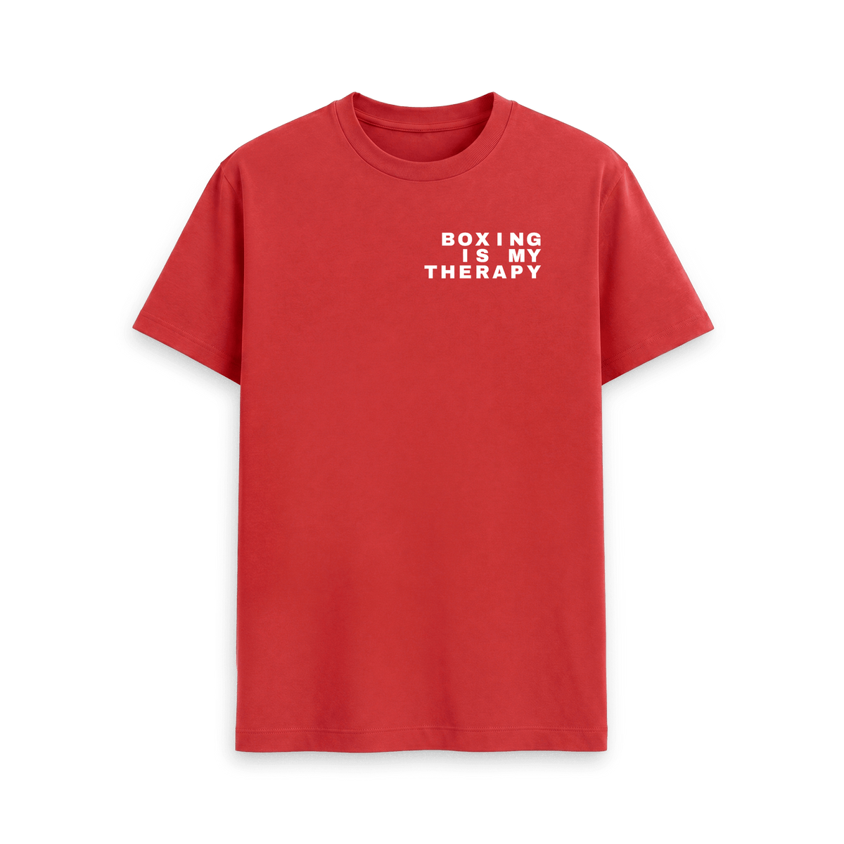 Red Printed T-shirt Front