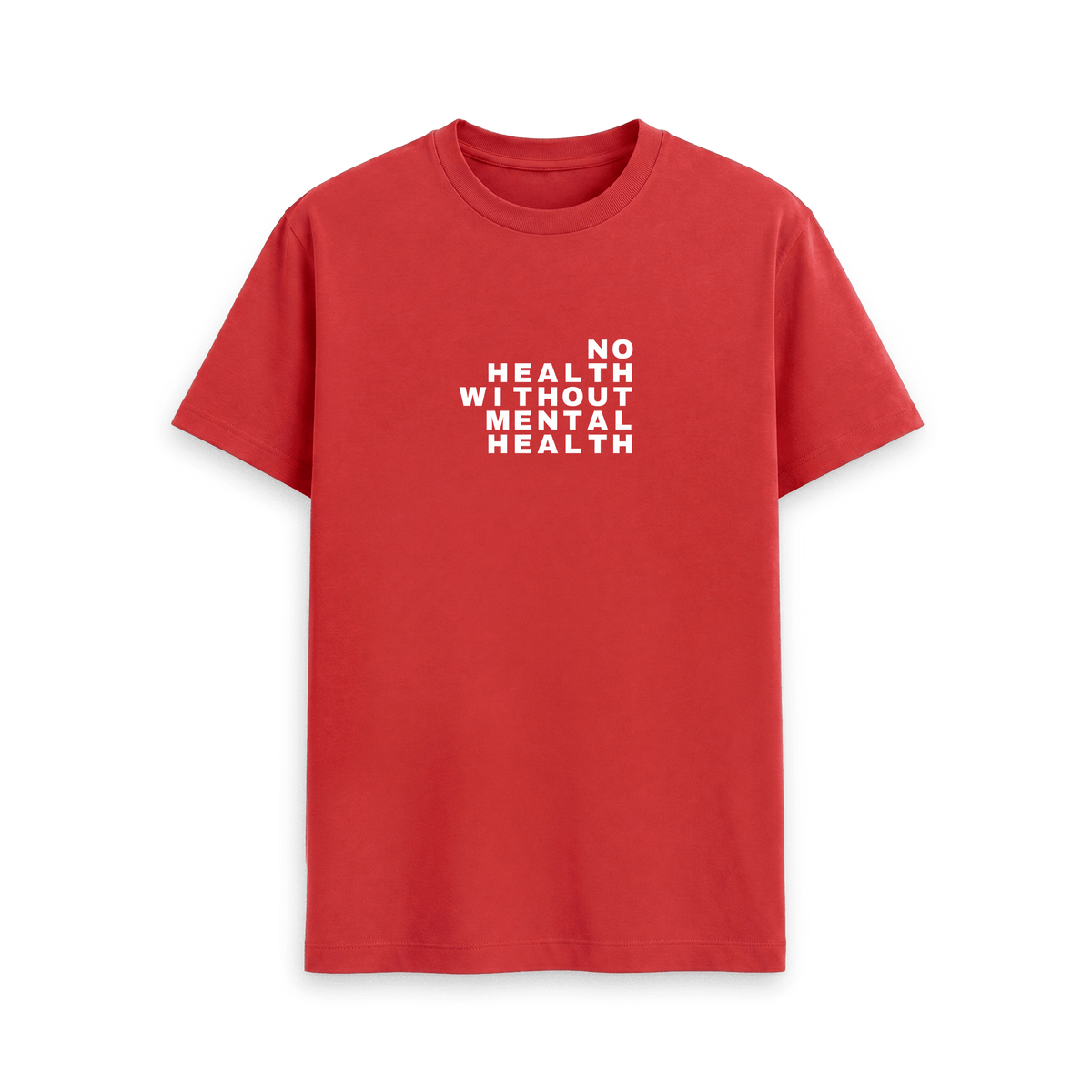 Red Printed T-shirt Front