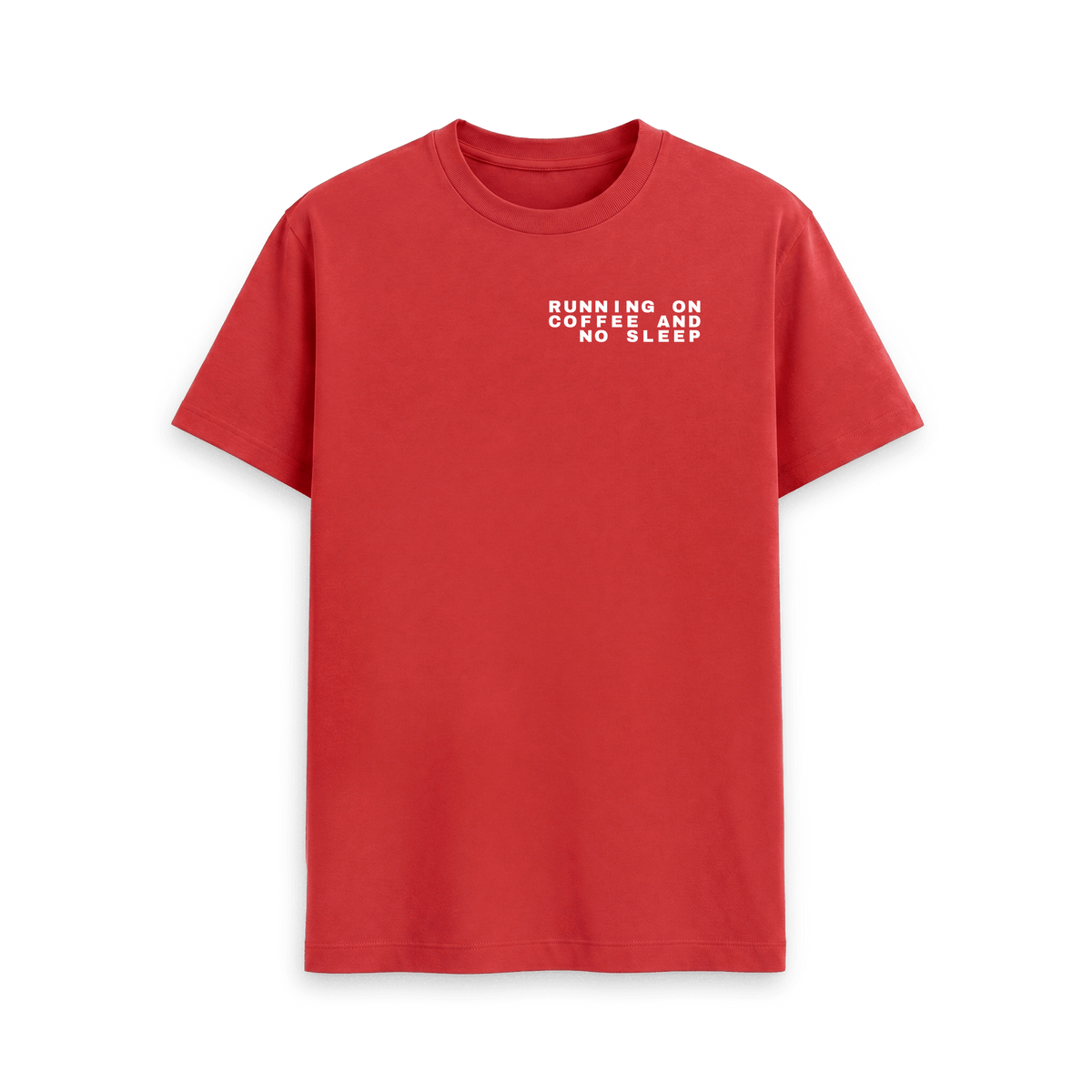 Red Printed T-shirt Front