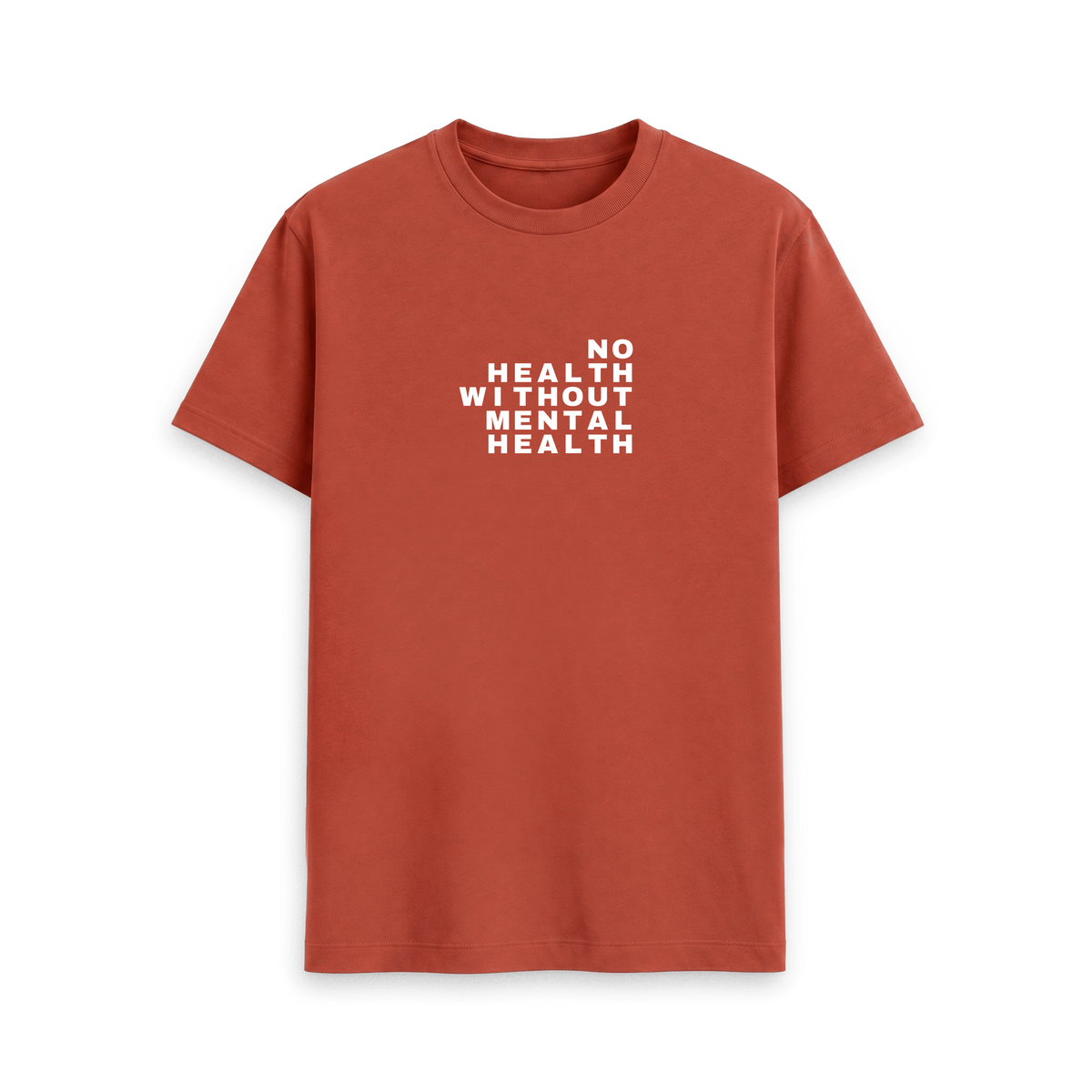 Rust Printed T-shirt Front